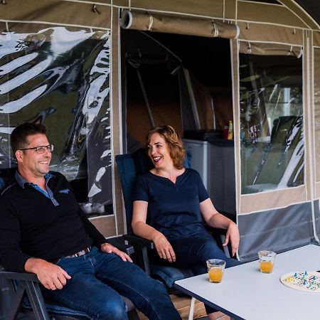 Nice Tent Lodge On A Campsite, Bordering The Forest, Luxembourg At 27 Km Medernach Buitenkant foto